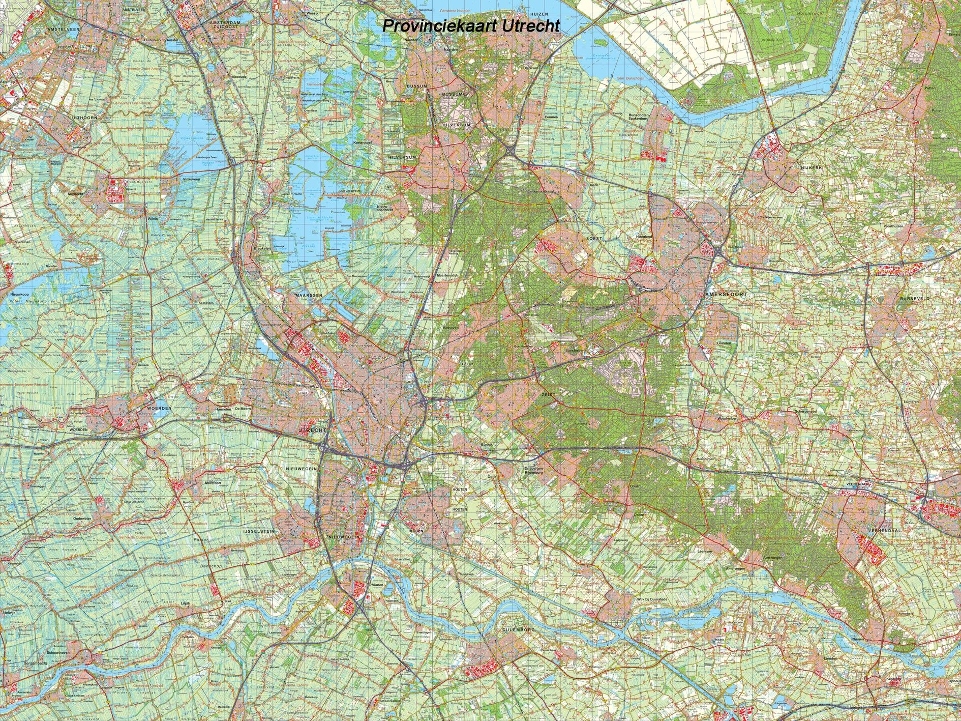 synoniemenlijst vriendelijke groet Mount Bank Koop Provincie kaart Utrecht schaal 1:50.000 voordelig online bij COMMEE