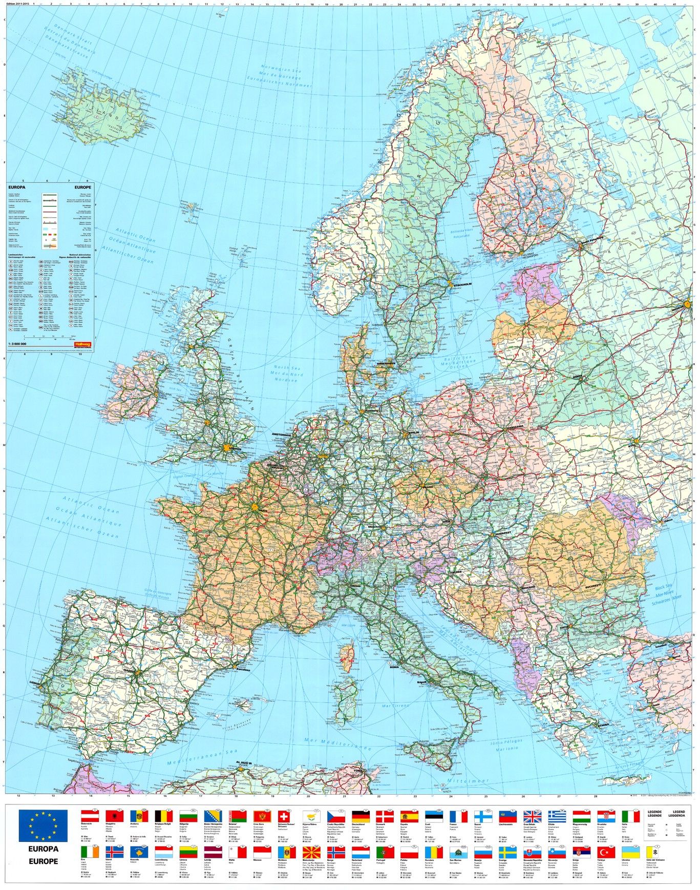 Europakaart E voordelig online bij COMMEE