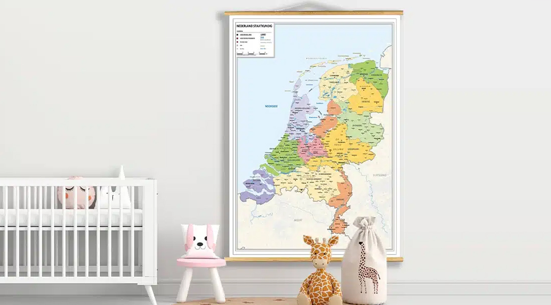 Canvas met stokken