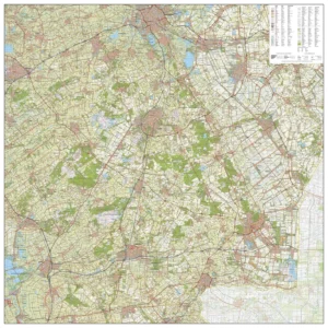Topografische Kaart Drenthe XL
