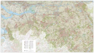 Topografische Kaart Noord-Brabant XL